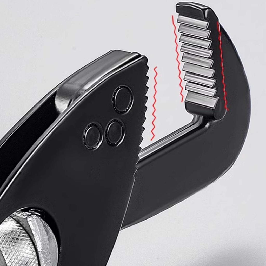 Household Heavy Duty Water Pipe Clamp, Multi-function Adjustable Quick Water Pipe Wrench