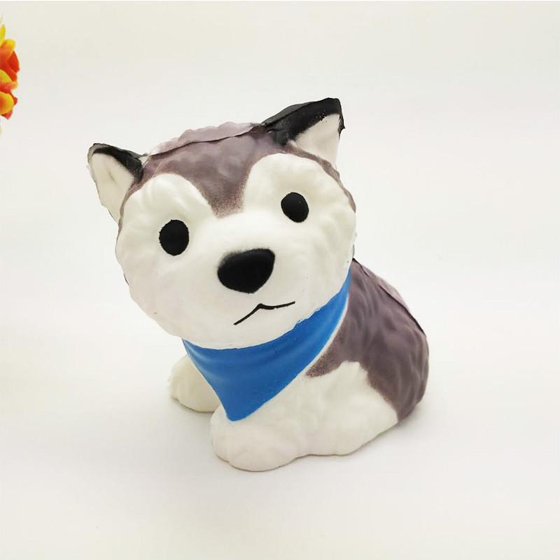 Squishy Dog Plush Toy With Slow Rebound Pu Foam For Stress Relief And Gift Giving