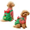 Merry Christmas Pet Clothes Dog Coat Cat Clothing Xmas Puppy Cosplay Santa Tree Costume Happy Festival Coat Supplies