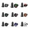 1 Pair 32x26MM Bicycle End Plugs Aluminium Zinc Zinc Alloy Handlebar Cap  Mtb Handlebars