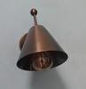 Handmade Brass Wall Sconce: Mid-Century Style Pivot Light