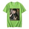 Fun Hasbulla Battle Terrier T-shirt Mini Khabib Blogger Graphic T-shirt Men's high quality oversized T-shirt Streetwear