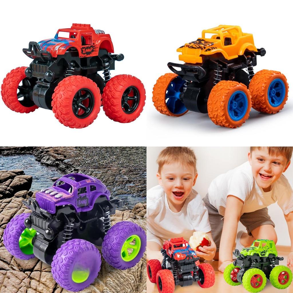 Off Road Inertia Rc Car With Rotating Stunt Features For Kids Indoor Play