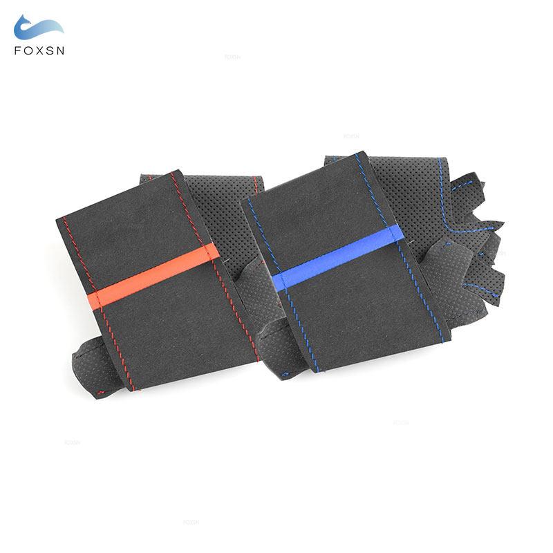 Auto Wildleder Lenkradabdeckung Zierleiste Für BMW M Sport E46 Coupé M3 E46 2000 - 2004 2005 2006 M5 E39 2000 2001 2002