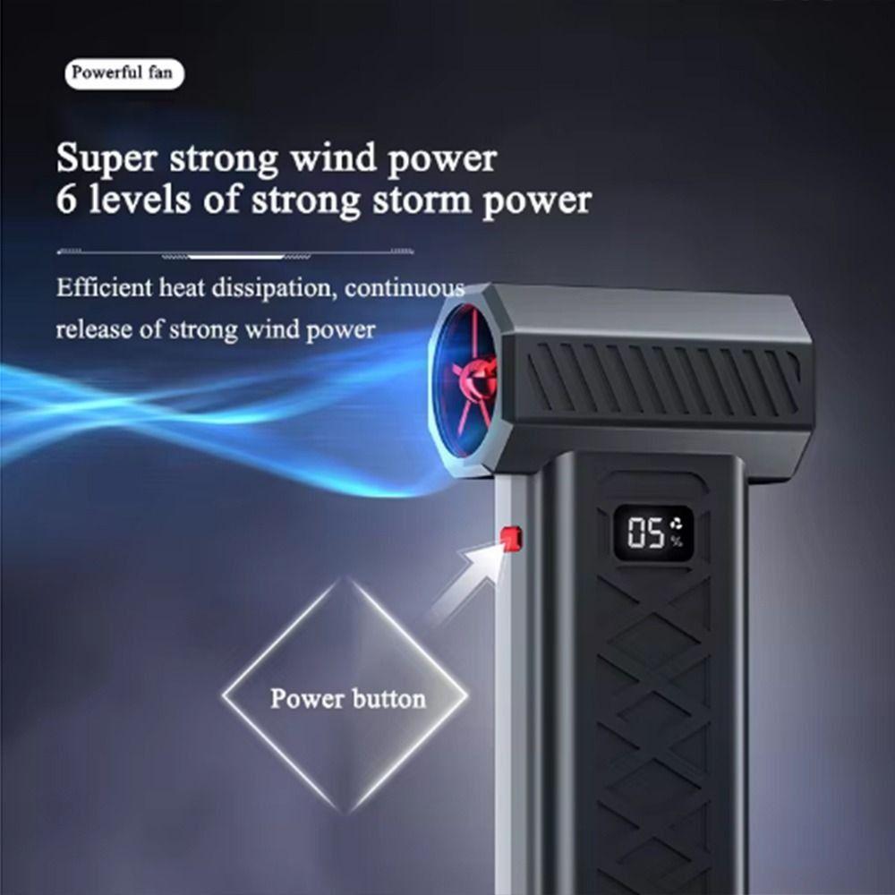 Brushless Motor Turbo Violent Fan 130000 RPM Electric Air Duster Powerful Air Blower  Outdoor