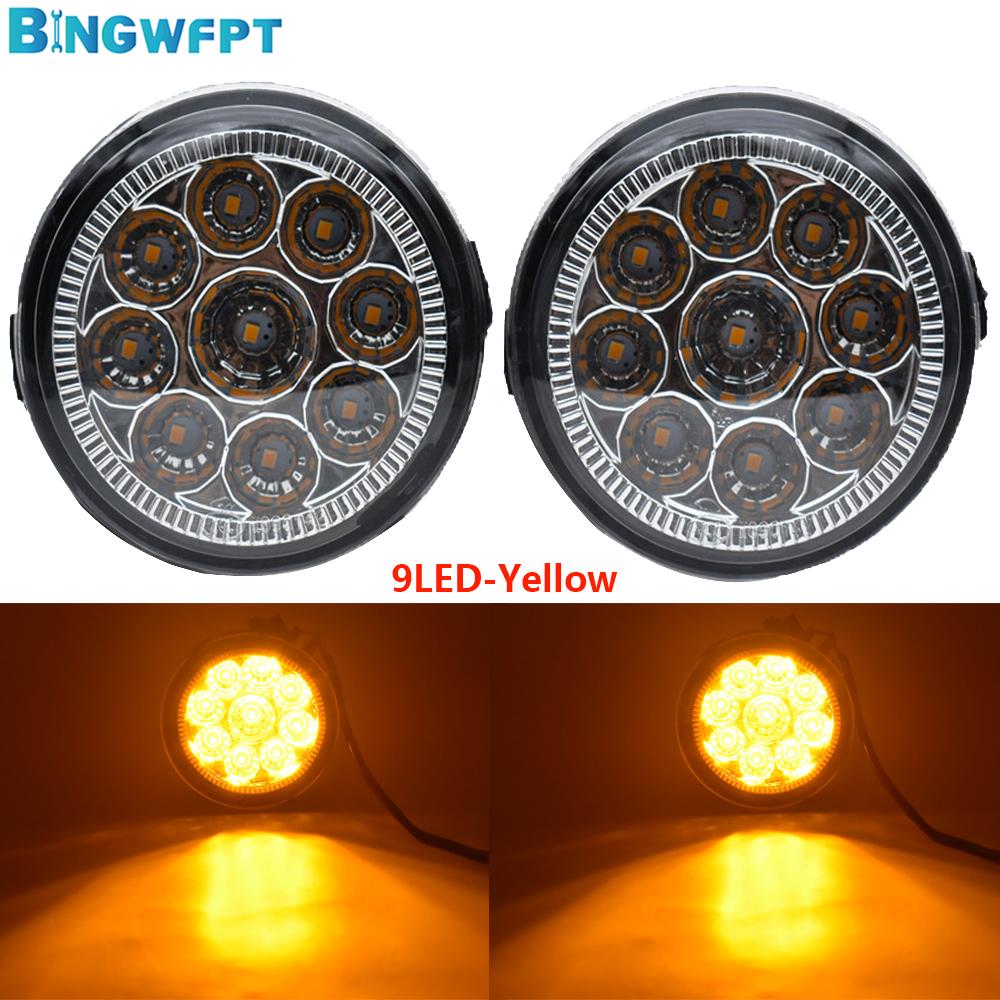 Good Quality Daytime Running Light Fog Lights LED 12V Fog Lamp Assembly For Nissan Tiida 2007 2008 2009-2012