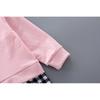 Herbst-Neuheit im koreanischen Stil für Kinder, gefälschtes Zweiteiler-Set mit Langarm-Oberteil und langer Hose für Mädchen, Kinderkleidung