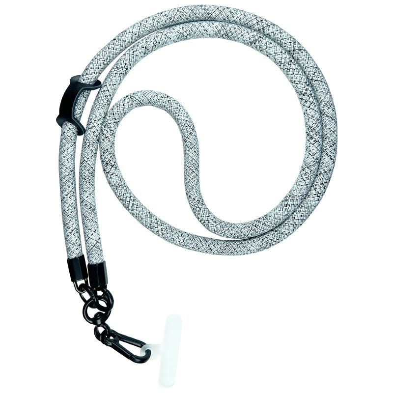 Laccetto versatile per cellulare con tracolla staccabile, cordino di sicurezza di alta gamma per fotocamera, anti-smarrimento per esterni, spessore 10 mm.