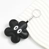 Playful PU Leather Keychain Soft Lightweight Bag Hanging Decoration Multi Use Accessory For Keys Bags Gifts