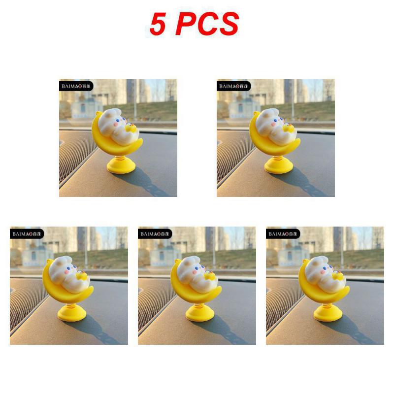 1~5PCS Car Dashboard Decor Exquisite Comfortable Powerful Creative Fashion Car Decoration Pull Rocking Shaker