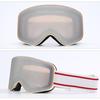 International Big-Name Double-Layer Ski Goggles with for Revo Coating Snap-On Cylindrical Lens Anti-Fog for Myopia
