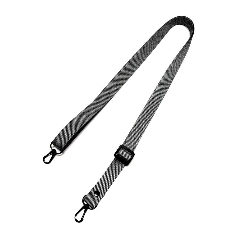 

Simple Nylon Shoulder Strap Lanyard Adjustable Solid Color Shoulder Bag Belt Replacement Phone Case Hanging Rope Bag Accessories серый