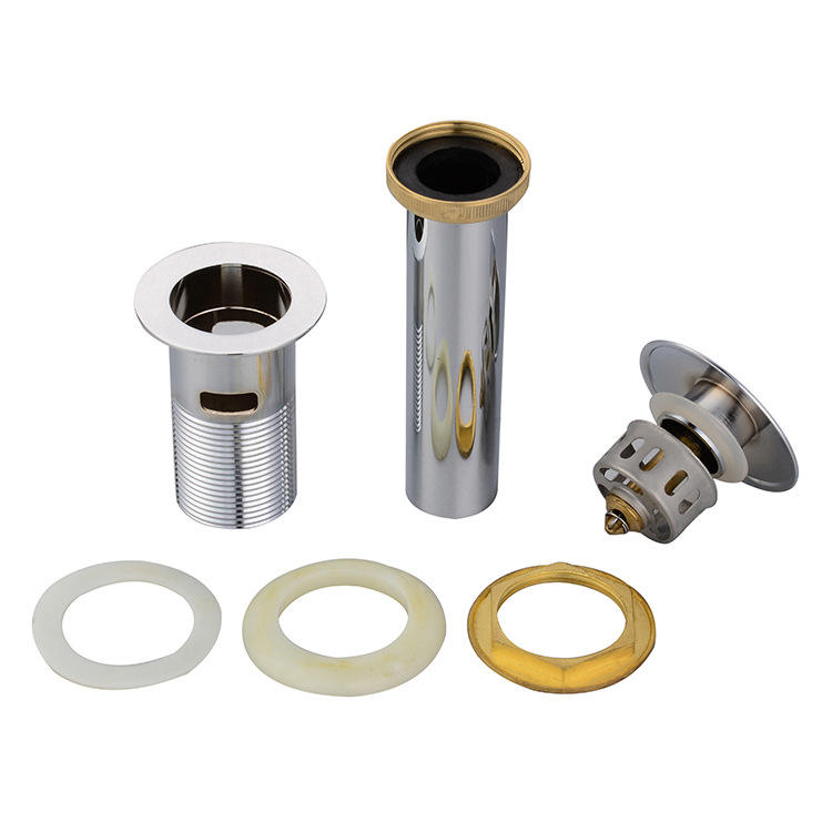Bathroom Push Down Pop up Waste Sink Basin Drain