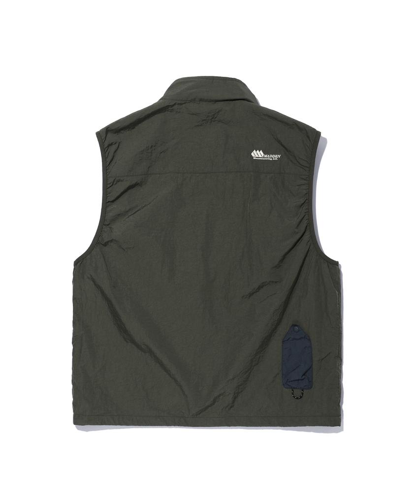 Madden Tech Pocket Fishing Vest Khaki