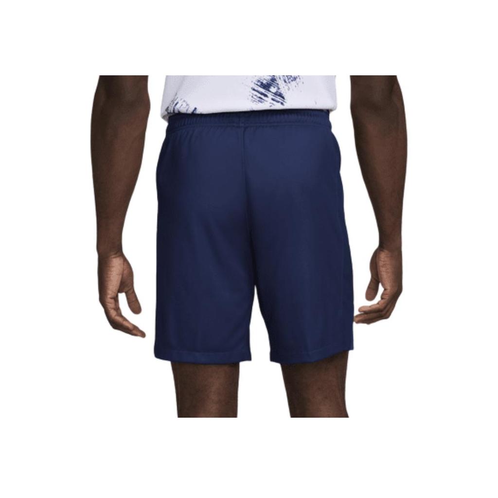 Nike Logo Design Sports Breathable Versatile Mid Waist Soccer Pants Men Pants Midnight-Navy FN8864-410