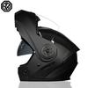 Latest DOT Approved Safety Modular Flip Motorcycle Helmet Voyage Racing Dual Lens Helmet Interior Visor ORZ