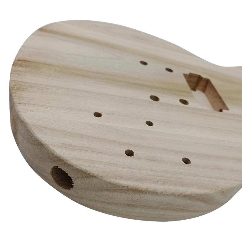 Parti del Corpo della Chitarra, Accessori per Basso su Legno Bianco Piattino per Stile Lp
