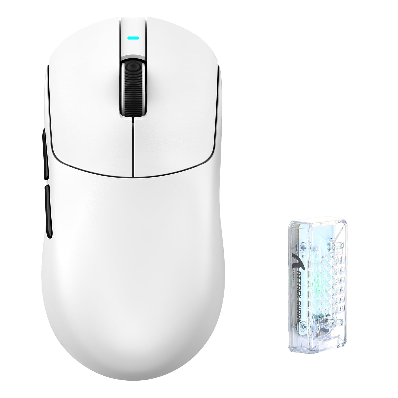 

ATTACK SHARK X8PRO Gaming PAW3395PRO Maximum 8000Hz Polling Suitable for Large Web Driver Technical Standards Compliance Certificate Standards білий