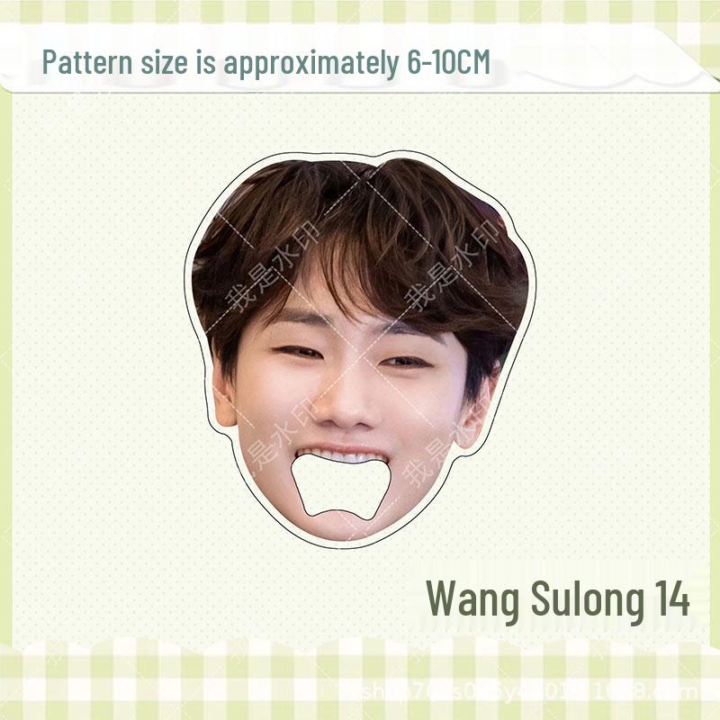 Wang Sulong Akryl Konsertstil Rolig Stor Mun Magnetisk Flasköppnare Magnet