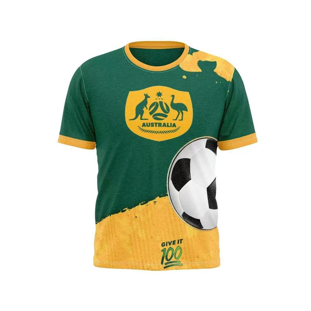 3D Digital Printing T-Shirt Teen Men's Short Sleeve Top Versatile Breathable