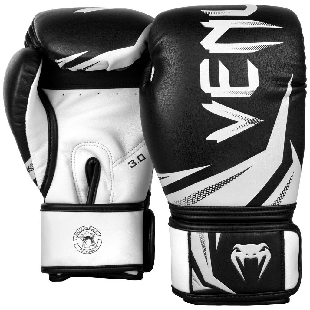 Venum Challenger 3.0 Boxing Gloves Black/White 10oz