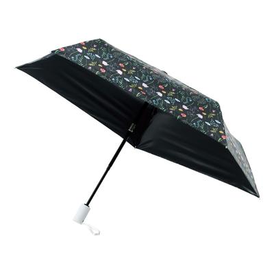 Moonbat Long Sun and Rain Light Heat UV Automatic Bright Black [Esta] Women's Parasol, Protection, Blocking, Blocking, Protection, Open/Close, Spring,