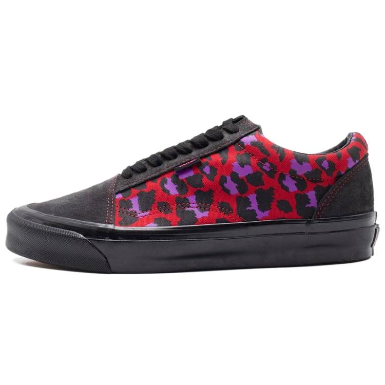 Vans Stray Rats x Vault UA Old Skool NS OG LX  Raven Racing Red  Men s VN0A4UUTK04 EU 36.5