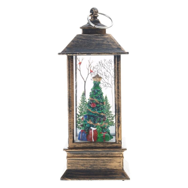 Christmas Retro Lantern Desktop Art Vintage Crafts Office Desktop Decoration