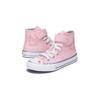 Converse Chuck Taylor All Star Simple Comfortable Versatile Durable Breathable High Top Kids Canvas Shoes Kids Sneakers Pink A09119C