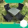 ZISIZ Outdoor Portable Folding Table and Chair Set