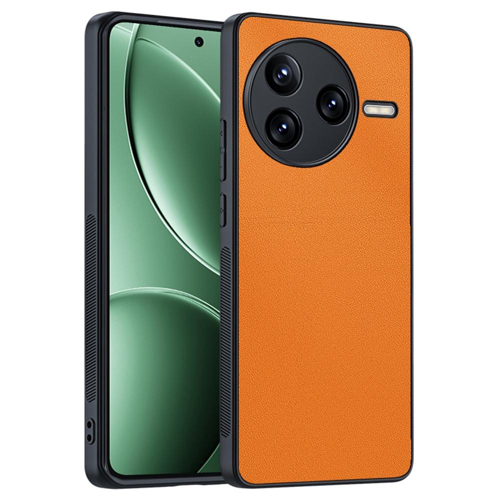 For Xiaomi Redmi K80 5G/Poco F7 Pro 5G Case PU Leather Coated PC + TPU Anti-Drop Phone Cover