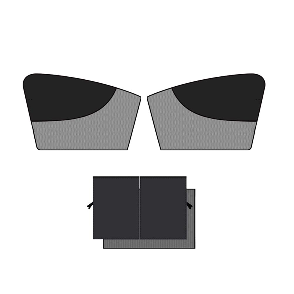 Universal Collapsible Magnetic Double Layer Car Breathable UV Accessories Interior Automotive Protection Summer Sunshade Ne E5I4