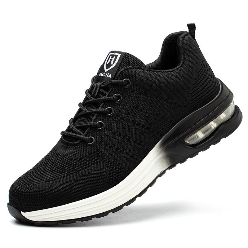 

Men s Summer Steel Toe Anti-Slip Work Shoes - Durable, Anti-Smash, Anti-Puncture, and Odor-Resistant Safety Footwear.