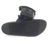 Great HERMES Sandals Shipre H logo Black blue leather mens 44 Used