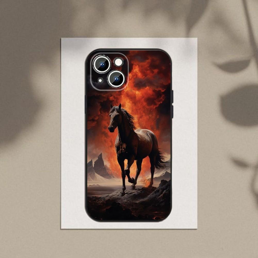 

Чехол для телефона с лошадью для iPhone Samsung Galaxy Redmi Xiaomi Oppo OnePlus Note SA 7 8 9 10 11 12 13 14 20 21 22 23 53 54 Pro Max Plus Ultra TPU Soft iPhone 14