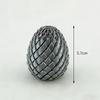 Uovo di Drago Giocattolo Decompressione Stampa 3D - Sfera Fidget Rotante Liscia Sollievo Ansia ADHD Giocattolo per Dita Eco-Sicuro per Bambini Adulti
