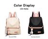 Women's 2025 Korean Oxford Anti-theft Backpack - Casual Fashion School & Travel Bag