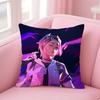Hot Game V-Valorant Pillow Case Pattern Printing Pillowcase Living Room Sofa Cushion Cover Bedroom Room Decor