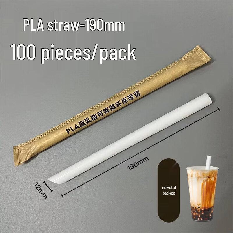 

PLA High-Temperature Resistant Disposable Straws