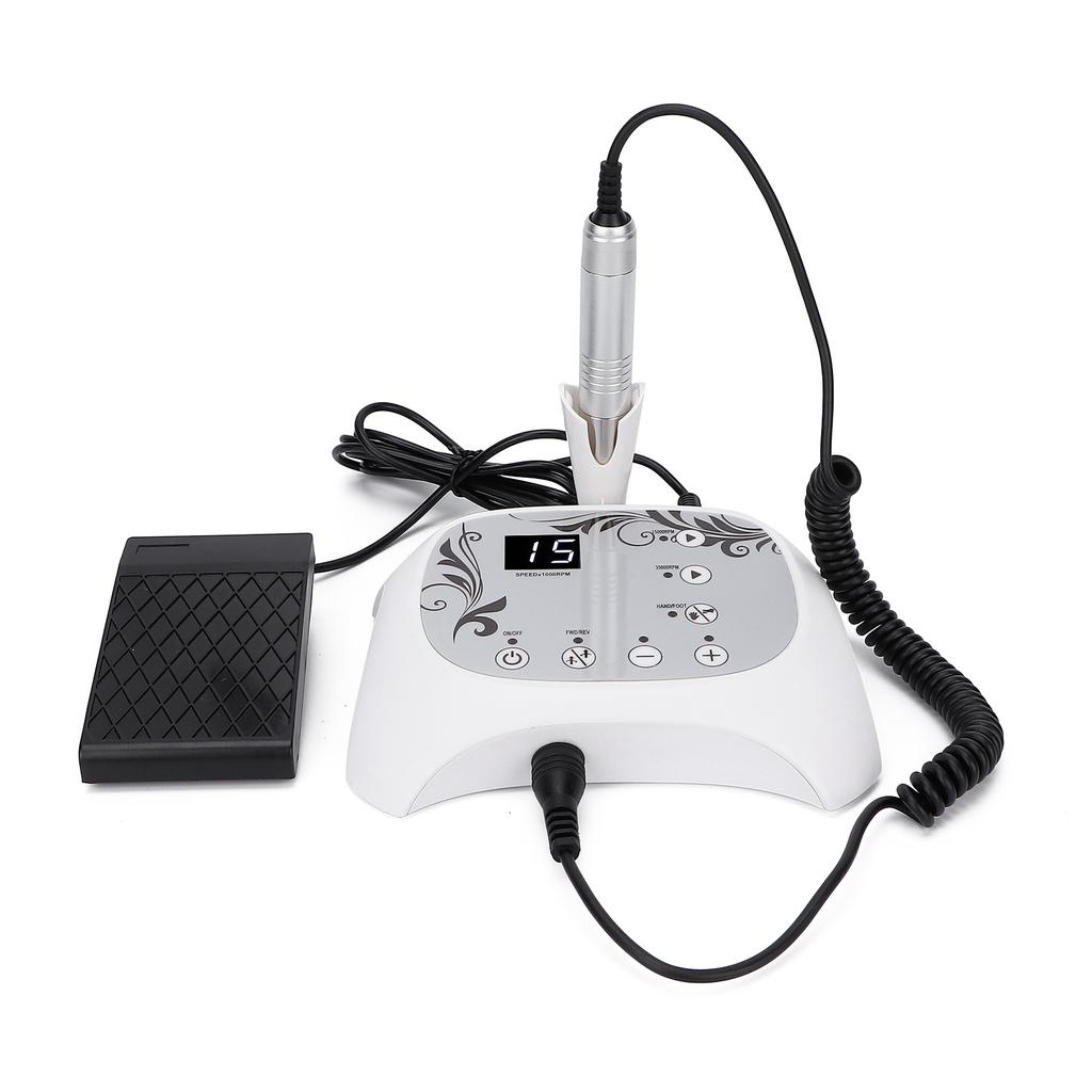 Mașină profesională electrică de pilă de unghii, freză, manichiură, lustruire, modelare, instrumente 100~240V