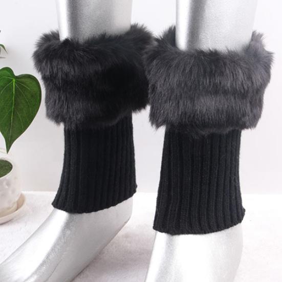 Women Fashion Winter Warm Boot Socks Crochet Short Socks Stretchy Leg Warmers