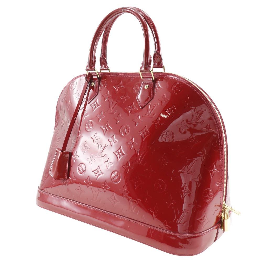 Louis Vuitton Torebka Alma GM M93596 Pomdamul Red Monogram Vernis Kobiety Używana