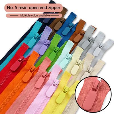 50cm Craft Sewing Diy Accessories No.5 Resin Zippers No Endless Lock Zippers Open Resin Zipper