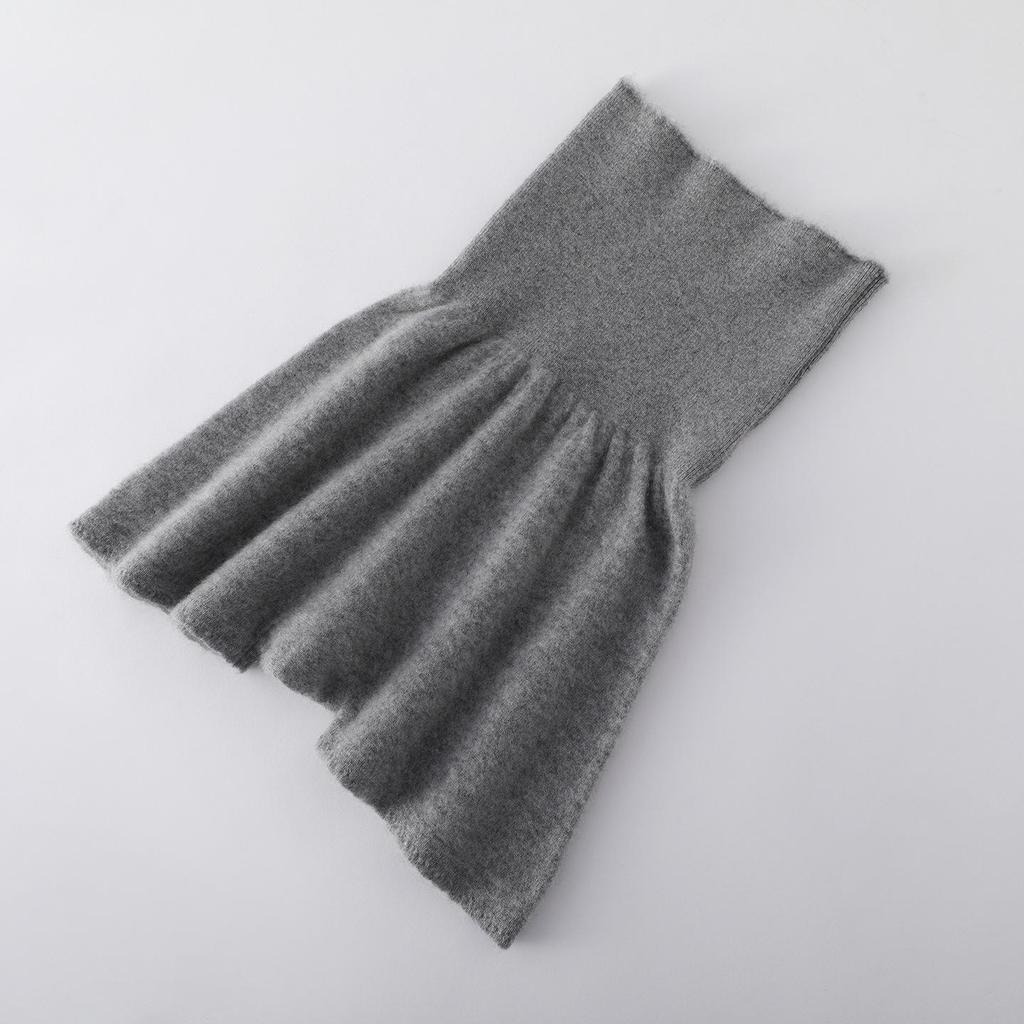 Women's High-Waist Cashmere Tummy Control Shorts - Warm, Tight-Fitting, Autumn/Winter Style Base Layer
