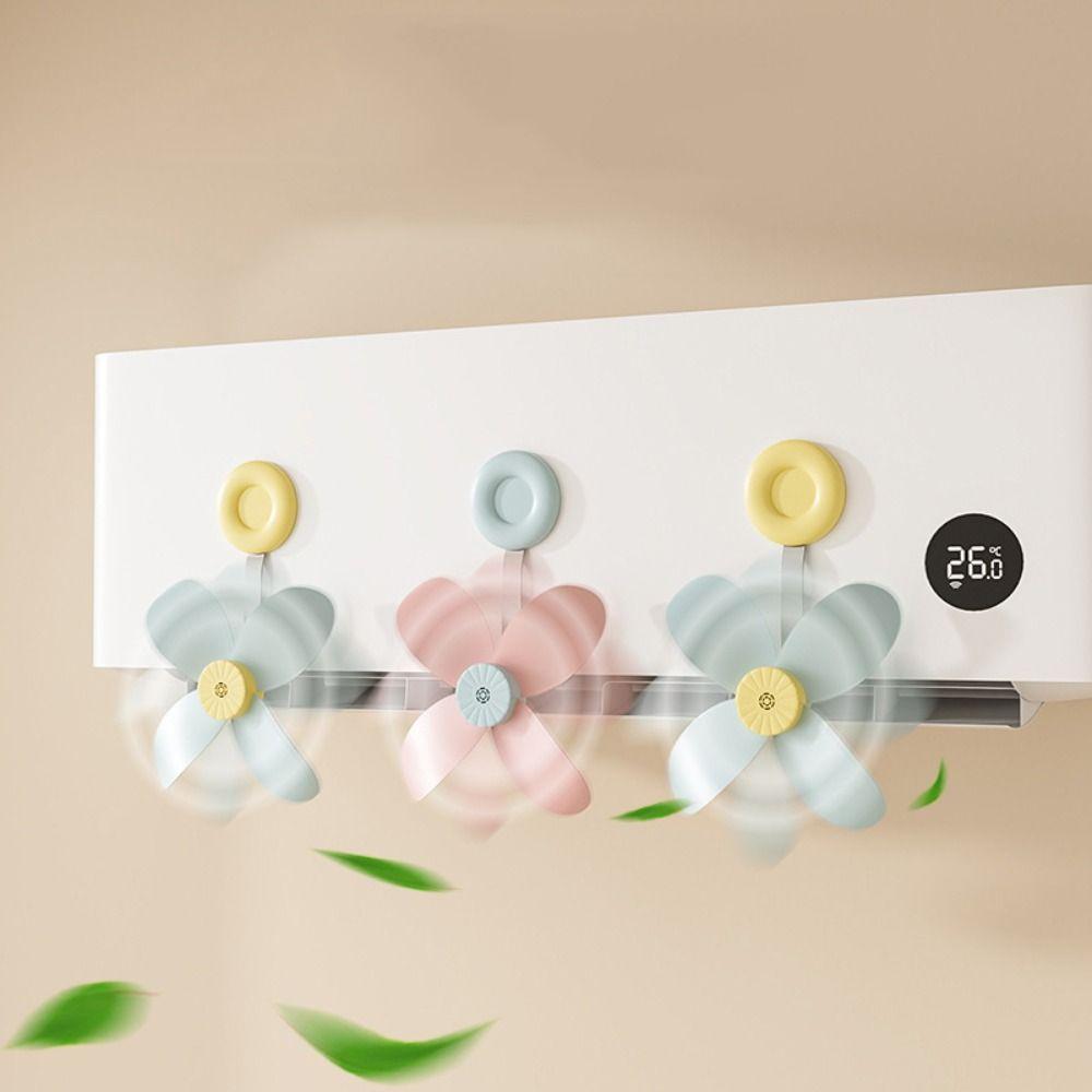 Adjustable Louver Air Vent Fan Self Adhesive Wind Deflector Guide  Home Air Conditioning