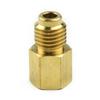 Quick Coupling Adapter Connector 1/2" ACME Male 1/4" SAE R134A R12 High Quality