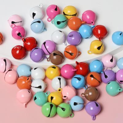 14mm Colorful Metal Bell Keychain, Jewelry Accessory & Pet Decoration