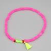 BONBEAU Neon Color Point Tassle Beads Bracelet 5 Colors