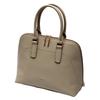 [Rename] Round Zipper 2-Way Handbag Tote Bag for Women, Beige, for Entrance Ceremonies, Graduations, and Kindergarten Entrance and Graduation