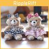 Bear Plush Shelliemay Pendant With Pp Cotton Soft Material Bear Keychain Gift